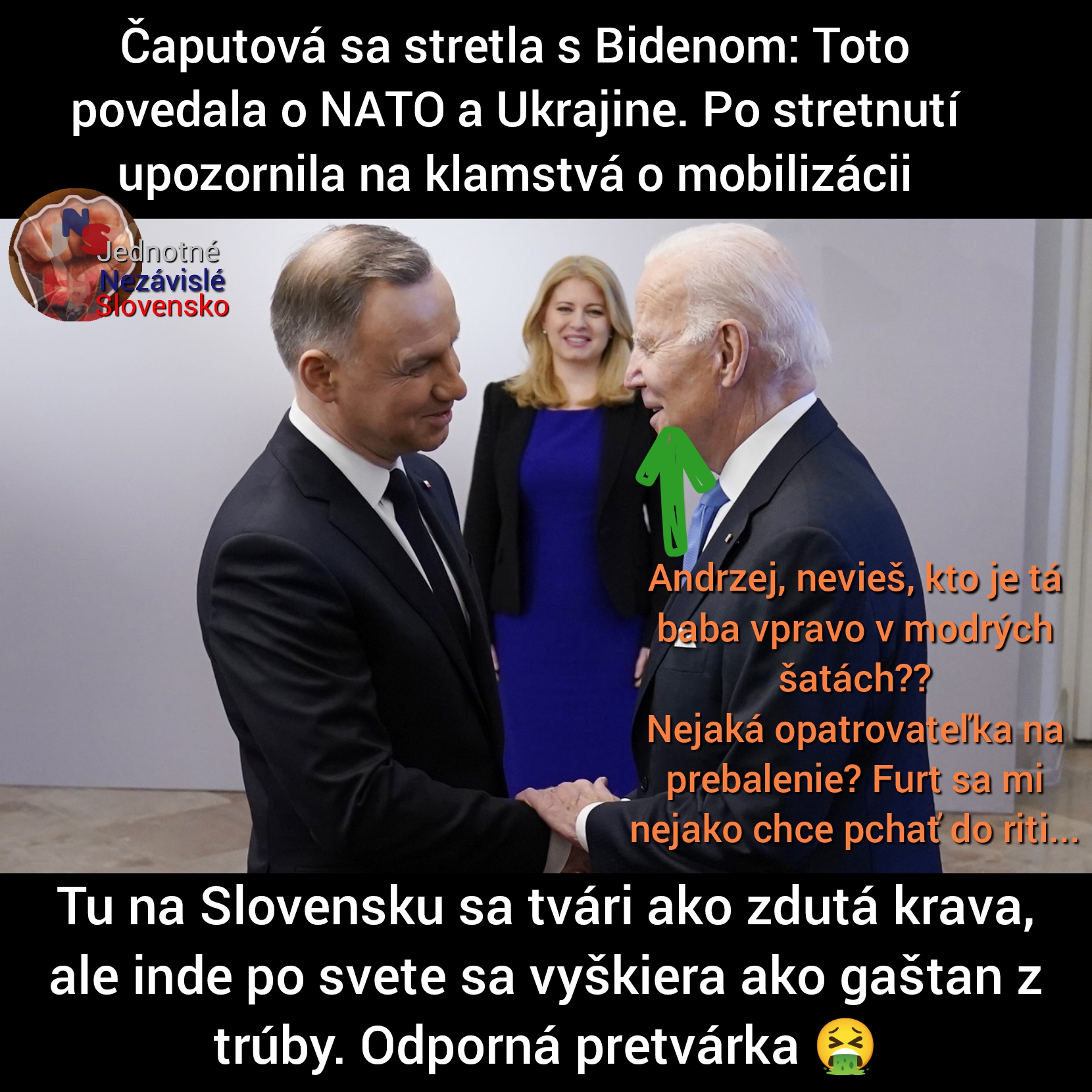 Čaputová sa stretla s Bidenom: Po stretnutí upozornila na klamstvá o mobilizácii