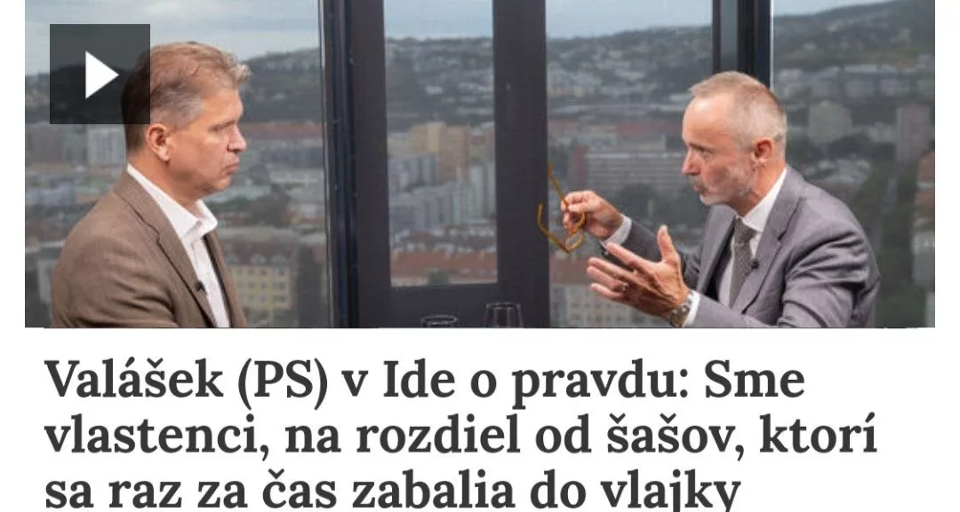 USA poskok Valášek -Vraj tí, čo sa obalia do štátnej vlajky, sú šašovia.