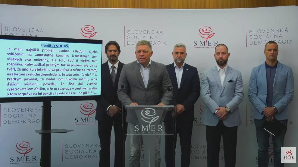 Tlačová beseda SMER - SSD: Fico šokuje, TOTO je len začiatok! Chcú dať dole Žilinku i šéfa SIS.