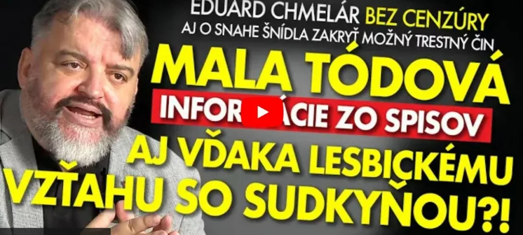 Odhalenie vzťahu Tódovej so Záleskou je najväčšia novinárska afére od kauzy Skupinka!