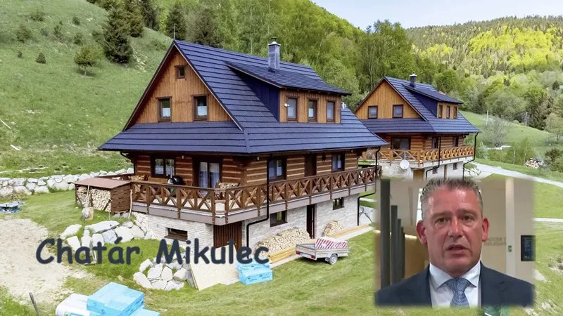 Kde na to vzal?, „slušný človek“ Roman Mikulec, na dve luxusné nehnuteľnosti, zruby v Zázrivej.