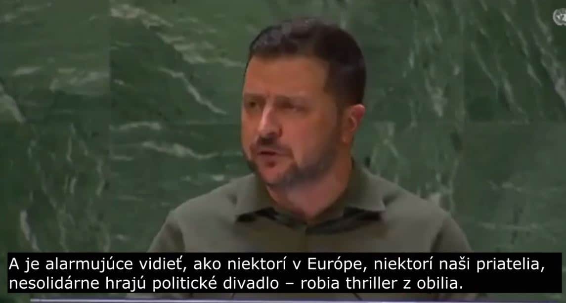 Kým Poliaci sú pre obilie s Ukrajinou v ostrom spore a zastavili dokonca dodávky svojich zbraní, naša vláda stiahla chvost.