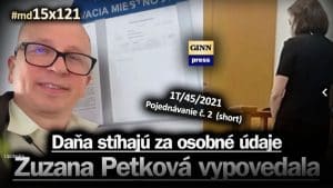 skrátený záznam z 2. hlavného pojednávania v kauze obžaloby proti novinárovi Martinovi Daňovi. Vypovedala Zuzana Petková a Marta Kakóni