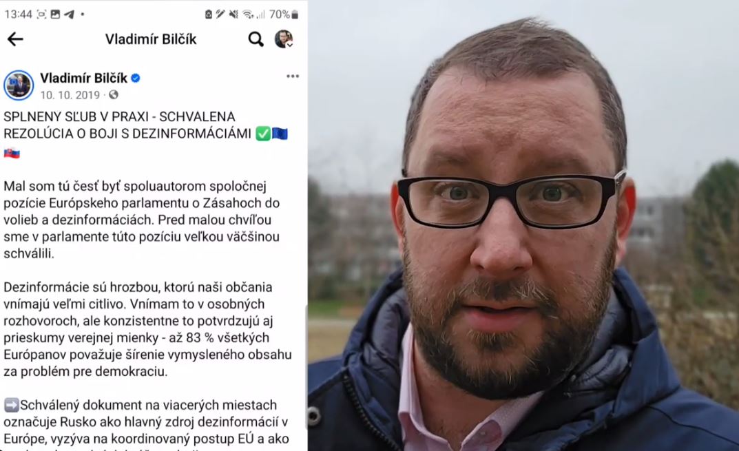 Video-M. HEREDOŠ: Europoslanec Bilčík okydávajúci Slovensko rezolúciami je poskok mimovládky!