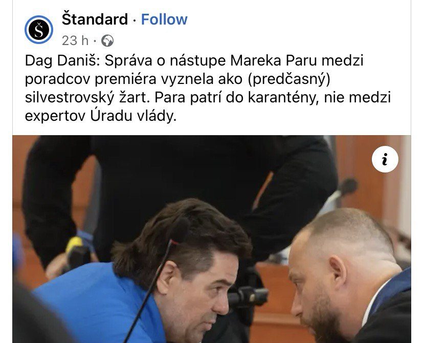 Marek Para reaguje na Dag Daniša: Dag DANIŠ a jeho posadnutosť Marekom PAROM