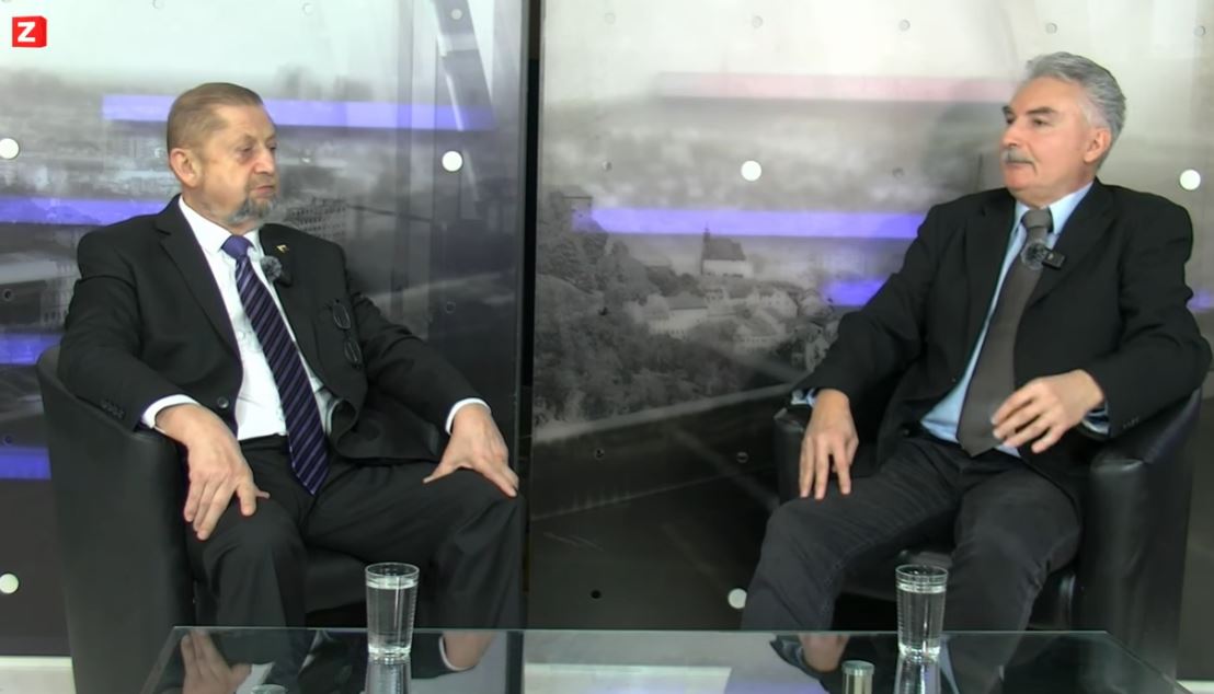 Video-JUDr. Štefan HARABIN a JUDr. Miroslav KAMENSKÝ. Konečne normálna televízia a normálny moderátor