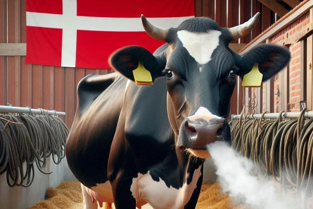 Dánsko: Daň z kravského prdu 100€ ročne za kravu