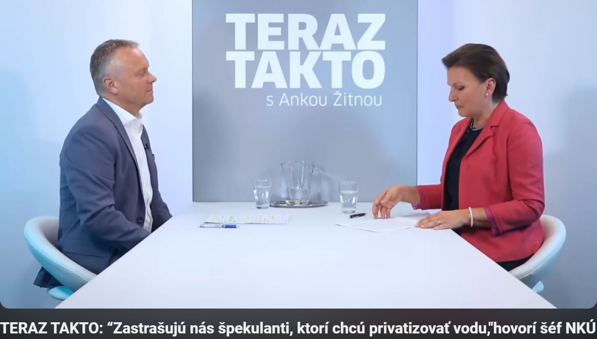 Zastrašujú nás špekulanti, ktorí chcú privatizovať vodu