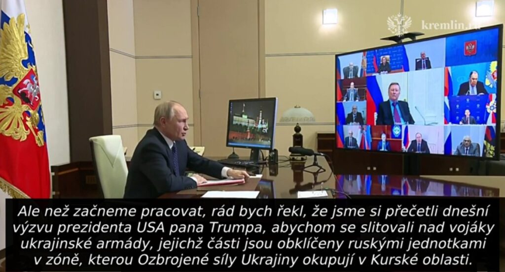 putin príhovor