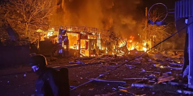 Ruská armáda spustila masívny raketový útok na Kyjev