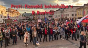 Piatok: Deň proti-ficovských bohoslužieb fanatických progresívno-liberálnych veriacich