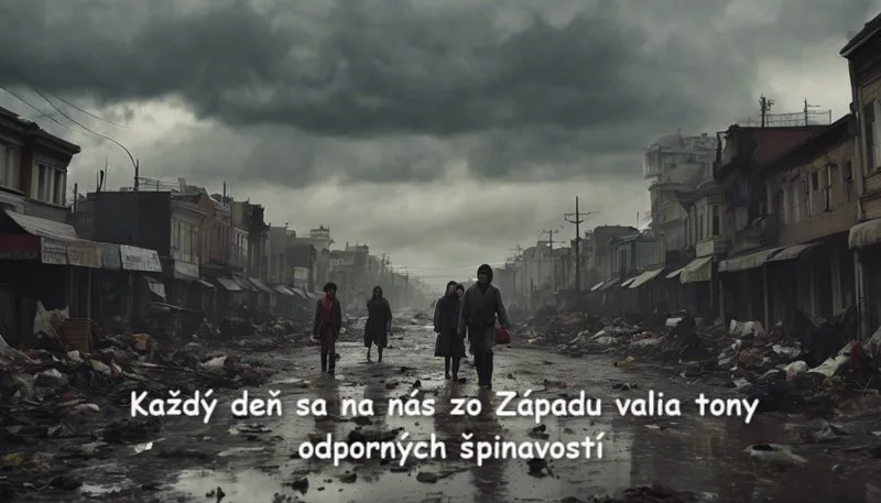 Každý deň sa na nás zo Západu valia poriadne odporné špinavosti.