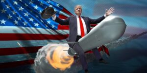 Holubica mieru. Trump si myslí, že Zem, ak už sa musí točiť, tak okolo neho a USA.