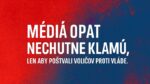 Médiá opäť nechutne klamú, – len aby poštvali voličov proti vláde.