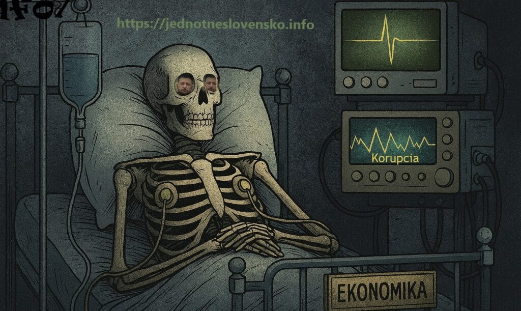 Ukrajinská ekonomika zomrela pred tromi rokmi. Odvtedy funguje „na prístrojoch“