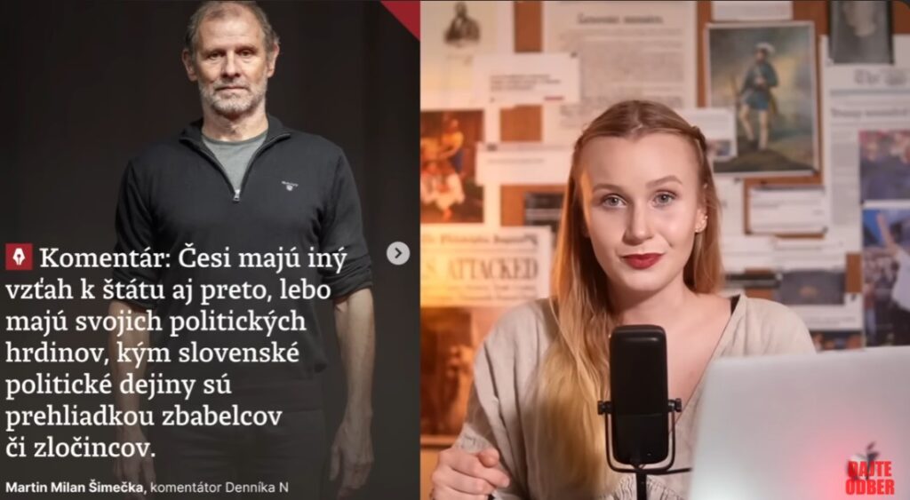 Odkaz tatkovi Šimečkovi povolaním lúzer...