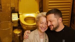 Podľa Uršuli Ukrajina splnila 90% reforiem vrátane protikorupčných & zlaté záchody nič?