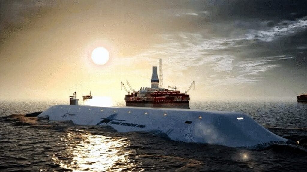 Rusko postaví prvý podvodný tanker na prepravu plynu na svete