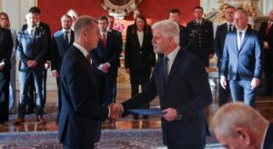 Andrej Babiš bol vymenovaný za predsedu vlády na Pražskom hrade