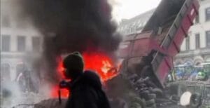 Traktory v Bruseli: Farmári požadujú, aby ich byrokrati EÚ počúvali - Video