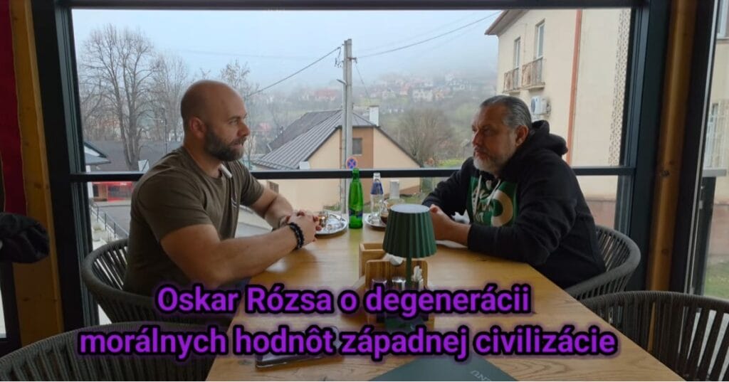 Oskar Rózsa o úpadku morálnych hodnôt západnej civilizácie - Video