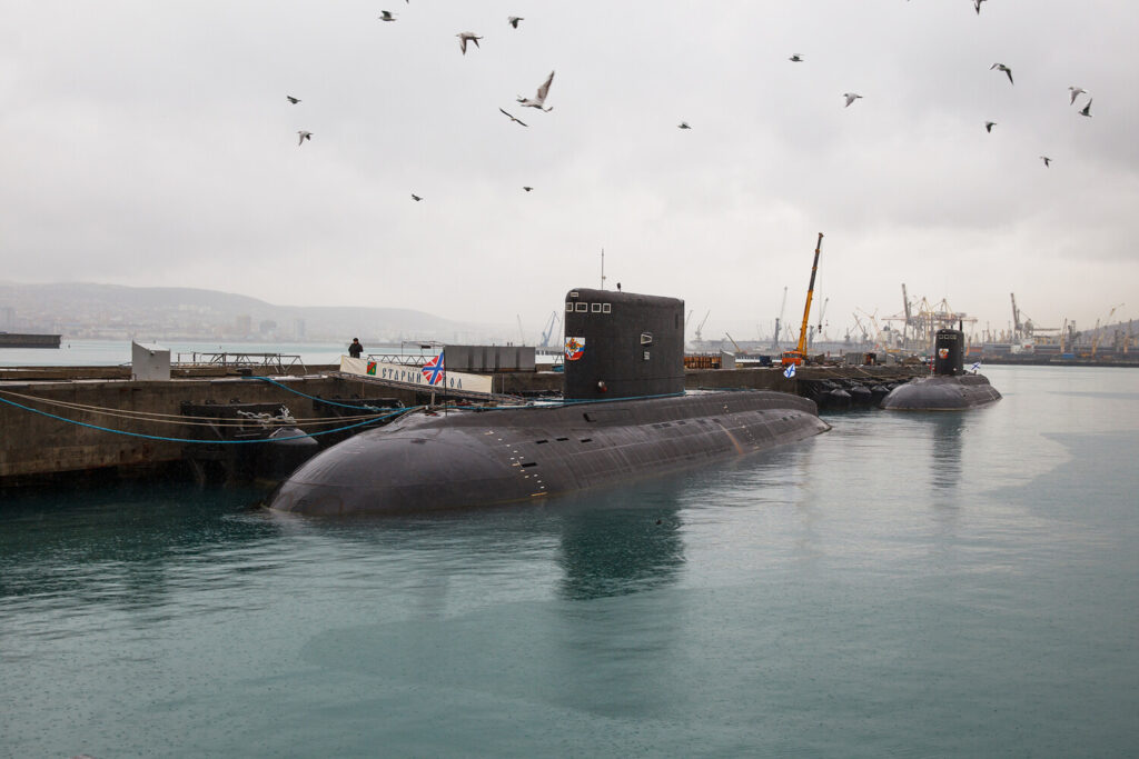 Čiernomorská flotila poprela tvrdenie SBU o poškodení ponorky v Novorossijsku.