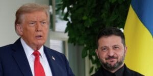 Trump prirovnal Zelenského ku kočovnému komediantovi