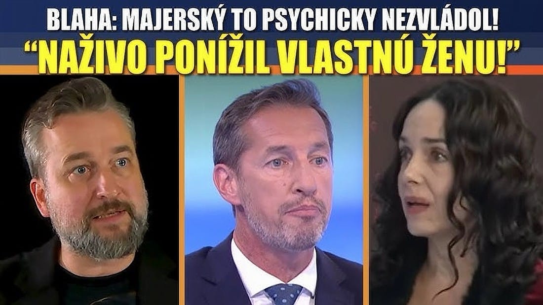 Luboš Blaha naložil "podpapučníkovi" Majerskému a KDH pánom s ružencami