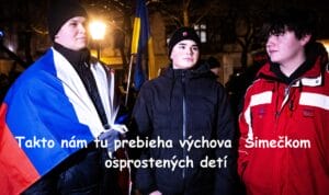 Šimečkom osprostená mládež na "proteste" v BA. Stále to isté do okola