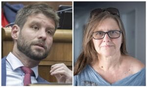 Toto už je cez čiaru, pán Šimečka. Za všetko možu oni