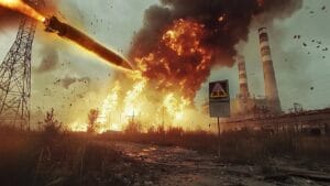 Masívny útok 500 dronov Geran a približne 65 rakiet na ukrajinskú energetickú sieť