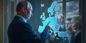 Filippo: Putin geniálne nalákal Macrona a von der Leyen do pasce