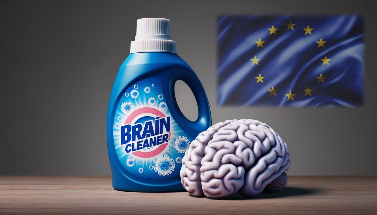 Akým práškom pre EÚ gazdinky prepierajú vaše mozočky? Isté je že ich bieli úplne dočista