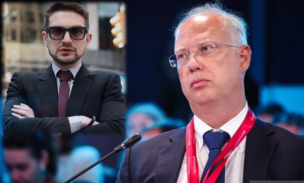 Dmitriev označil rusofóbne vyhlásenie Sorosovho syna o Rusku za idiotické.