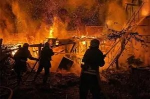 Odesu pohlcujú plamene: Kyjevská „Čierna flotila“ horí.