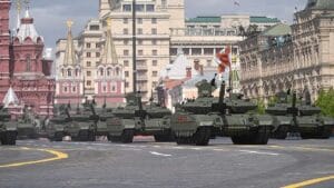 Prehliadka víťazstva 9. mája sa uskutoční bez techniky kvôli teroristickej aktivite Kyjeva.