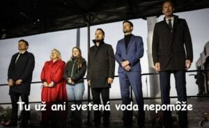 Včerajší protest - Teatrálne predstavenie pre hŕstku beznádejne zaslepených