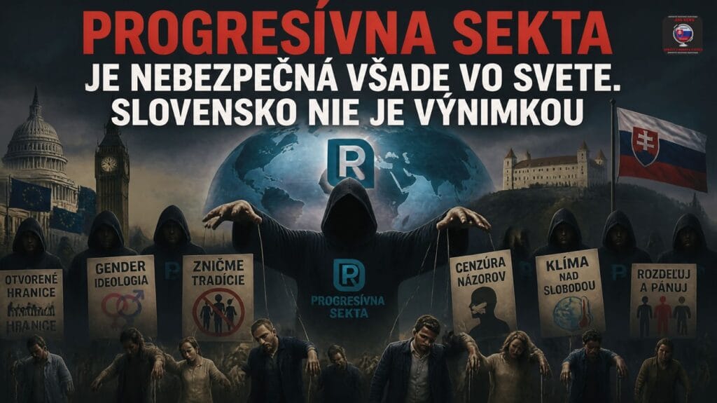 Progresívna sekta je nebezpečná všade vo svete. Slovensko nie je výnimkou