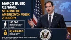 Rubio oznámil stiahnutie amerických vojsk z Európy. Koniec NATO v Európe - Video