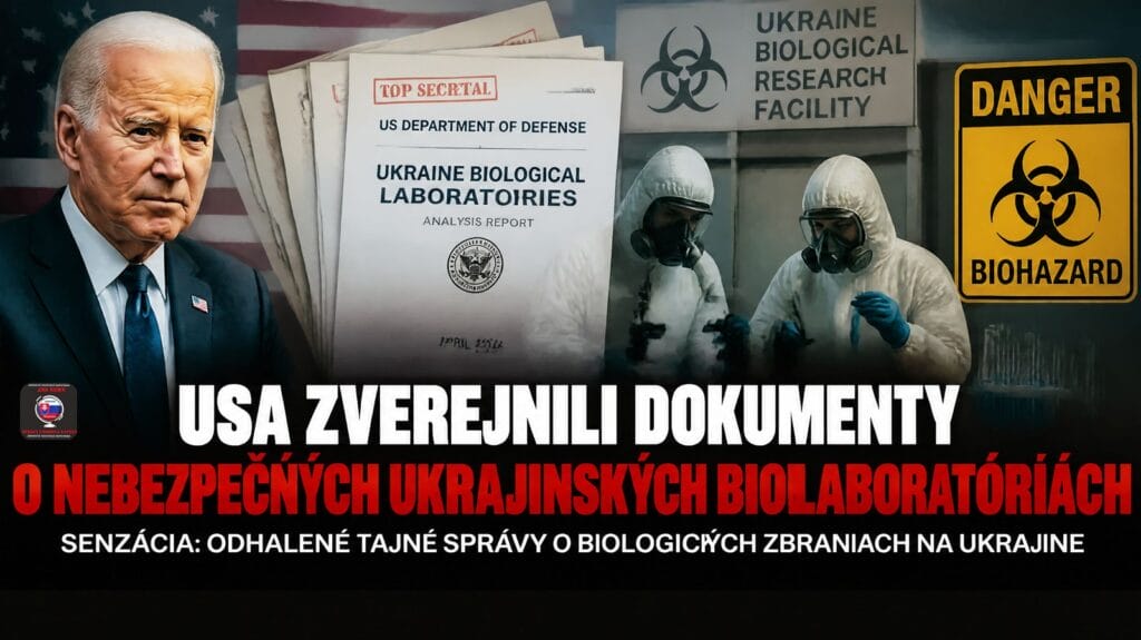 USA zverejnili dokumenty o nebezpečných ukrajinských biolaboratóriách