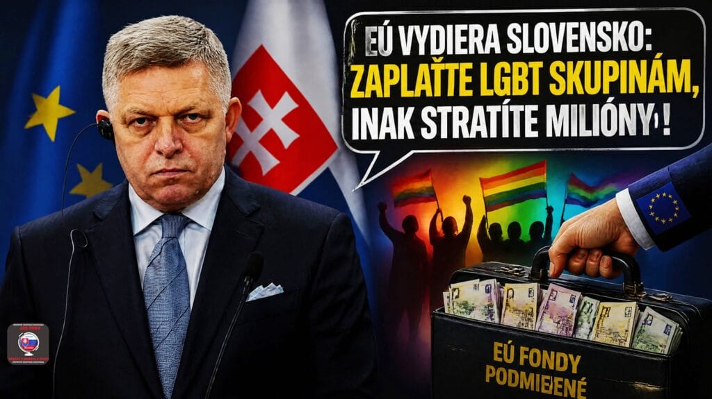 EÚ vydiera Slovensko: Zaplaťte LGBT skupinám, inak stratíte milióny