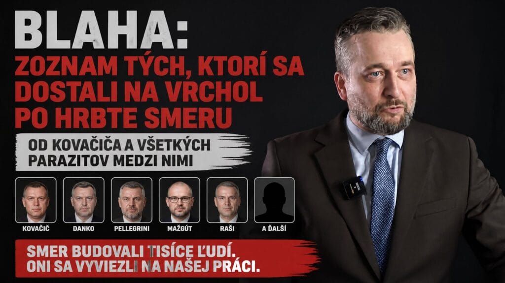 L. Blaha: Zoznam tých, ktorí sa dostali na vrchol po hrbte Smeru