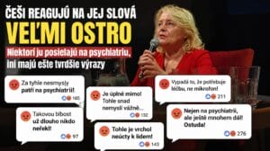 Dopadnete zle, Česi, povedala Vášáryová. Dopadla zle poslali ju na psychiatriu
