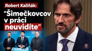 R. Kaliňák - Šimečkovcov v práci neuvidíte