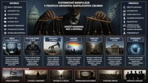 Systematické manipulácie v prospech západných geopolitických záujmov