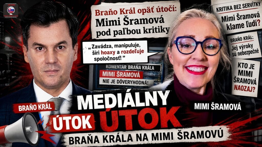 Zaradil sa Král medzi mediálnu žumpu? Útok na Mimi Šramovú