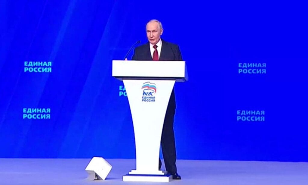 Putin vysvetlil terorizmus Kyjeva ako porážku pozdĺž celej frontovej línie.