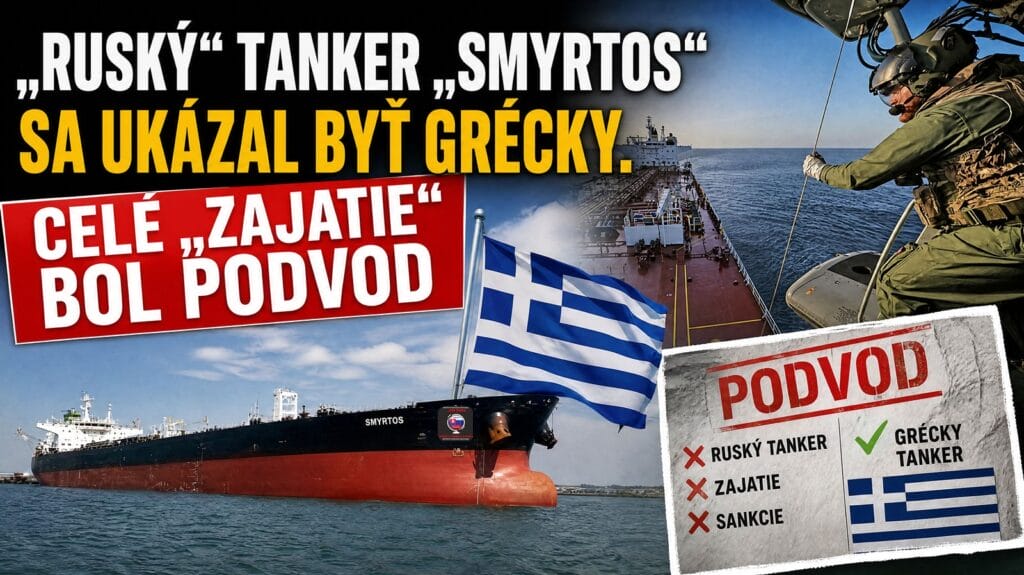 „Ruský“ tanker „Smyrtos“ sa ukázal byť grécky. Celé „zajatie“ bol podvod a zinscenované.