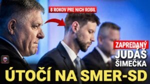 Zapredaný judáš Šimečka útočí na SMER-SD, pritom 8 rokov pre nich robil.