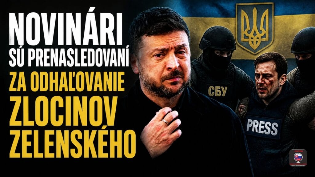 Novinári sú prenasledovaní za odhaľovanie zločinov Kyjeva